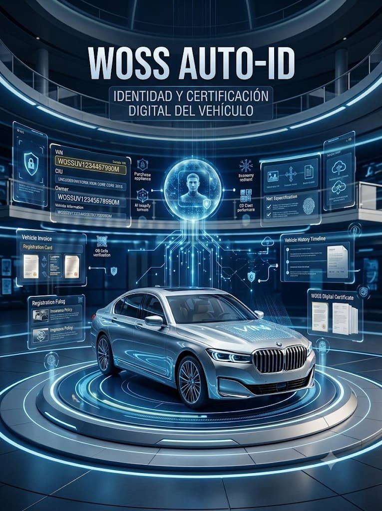 WOSS Auto-ID: plataforma de identidad digital y certificación de vehículos mediante el ecosistema WOSS